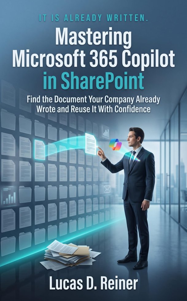 Mastering Microsoft 365 Copilot in SharePoint: Find the Document Your Company Already Wrote and Reuse It With Confidence (Microsoft 365 Copilot Mastery Series Book 9) book cover