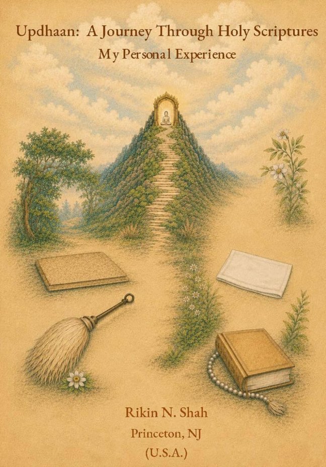 Updhaan: A Journey Through Holy Scriptures by Rikin N. Shah book cover