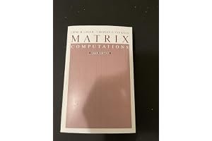 Matrix Computations book cover