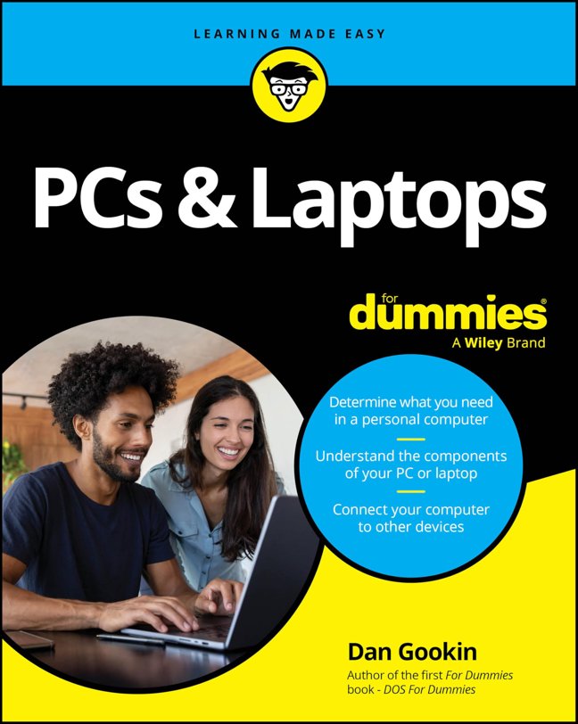 PCs & Laptops For Dummies (For Dummies (Computer/Tech)) book cover