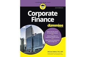 Corporate Finance For Dummies (For Dummies (Business & Personal Finance)) book cover