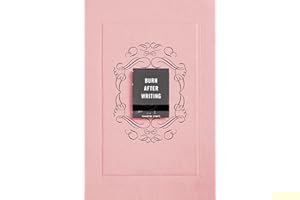 Burn After Writing (Pink) book cover