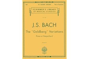 Bach: Goldberg Variations: Schirmer Library of Classics Volume 1980 Piano Solo book cover