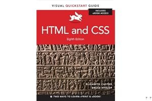 HTML and CSS: Visual QuickStart Guide (Visual QuickStart Guides) book cover
