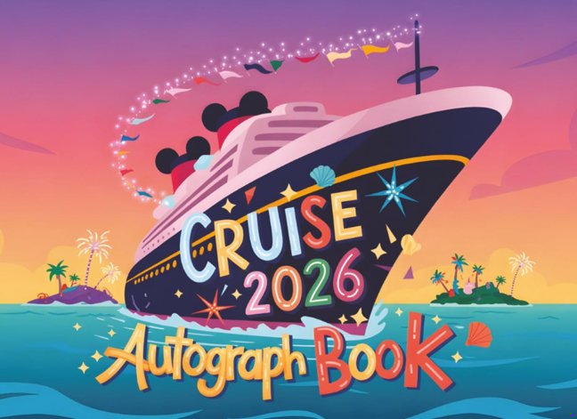 Cruise Autograph Book 2026: Magical Memories for Kids – Collect Your Favorite Character, Princess & Cruise Signatures and Photos from Your 2026 Family Vacation at Sea (Autographs at Sea) book cover