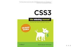 CSS3: The Missing Manual book cover