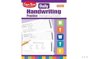 Daily Handwriting Contemporary Cursive book cover