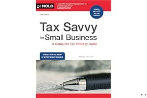 Tax Savvy for Small Business: A Complete Tax Strategy Guide book cover